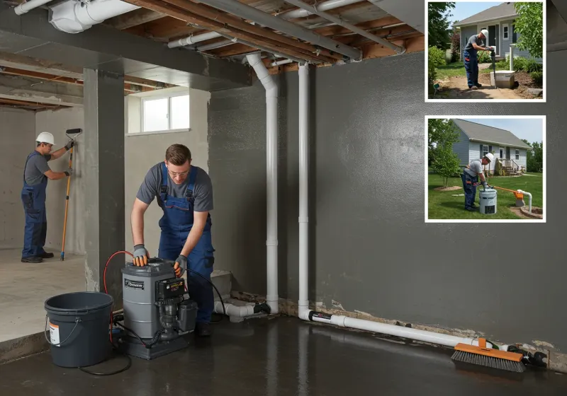 Basement Waterproofing and Flood Prevention process in Leominster, MA